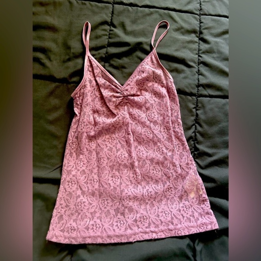 Lace tank top